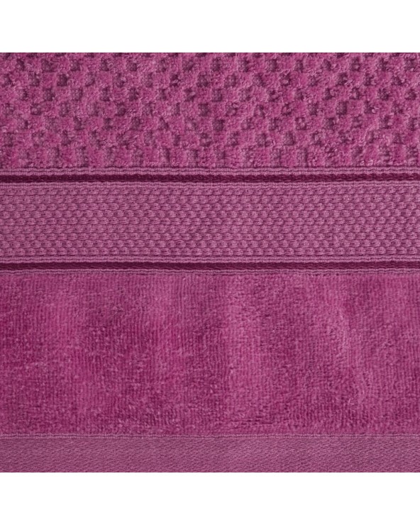 Ręcznik bawełna 90x150 Jessi amarantowy Eurofirany