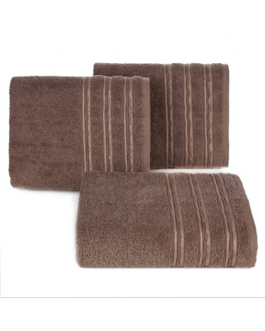 Ręcznik bawełna 50x90 Jonas brązowy Eurofirany