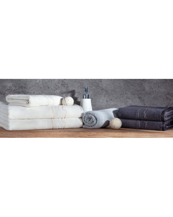 Ręcznik bawełna 70x140 Karin biały Eurofirany