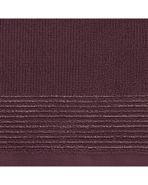 Ręcznik bawełna 50x90 Lari burgundowy Eurofirany