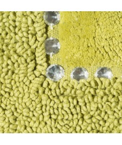 Dywanik bawełna z kryształkami Chic 60x90 oliwkowy