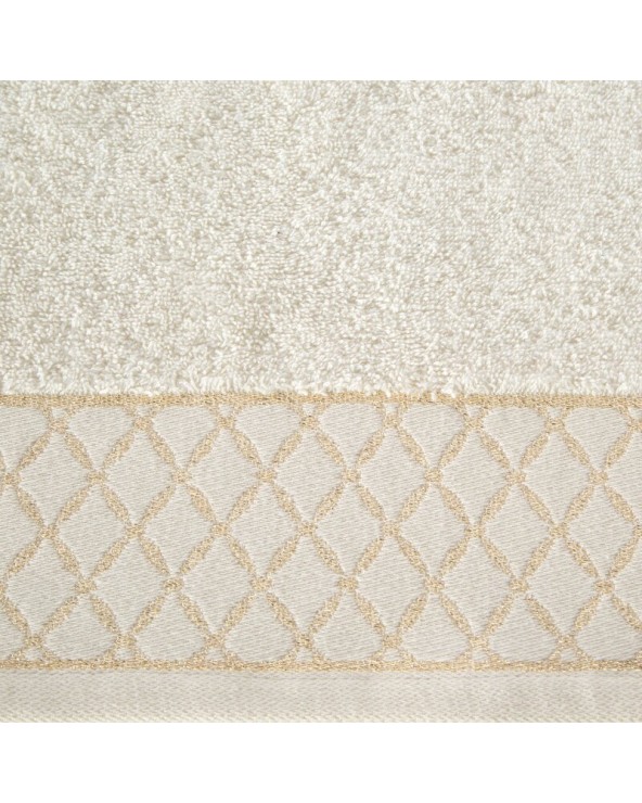 Ręcznik bawełna 50x90 Layla kremowy Eurofirany