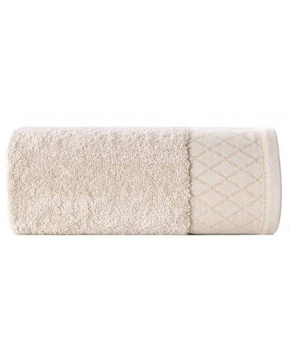 Ręcznik bawełna 70x140 Layla beżowy Eurofirany