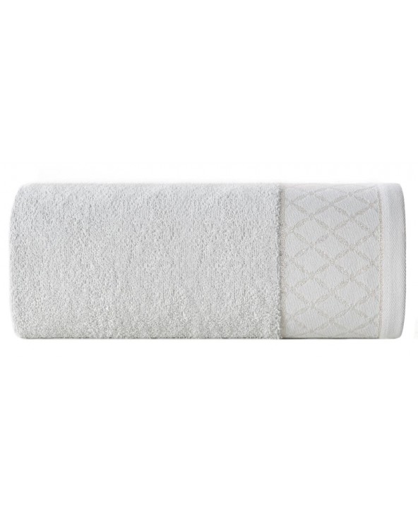 Ręcznik bawełna 50x90 Layla srebrny Eurofirany