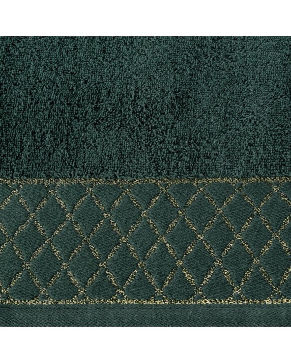 Ręcznik bawełna 50x90 Layla ciemnozielony Eurofirany