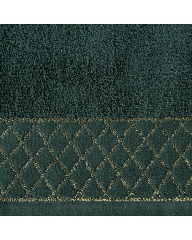 Ręcznik bawełna 50x90 Layla ciemnozielony Eurofirany