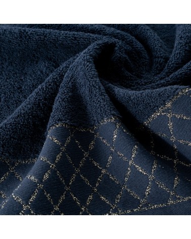 Ręcznik bawełna 30x50 Layla granatowy Eurofirany