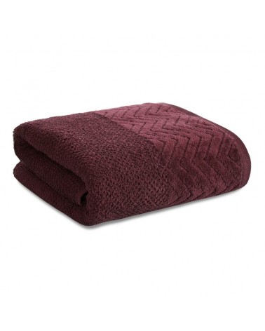 Ręcznik bawełna 30x50 Loren bordowy Eurofirany