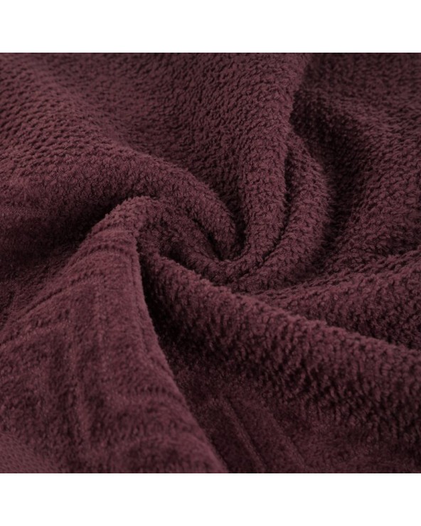 Ręcznik bawełna 30x50 Loren bordowy Eurofirany