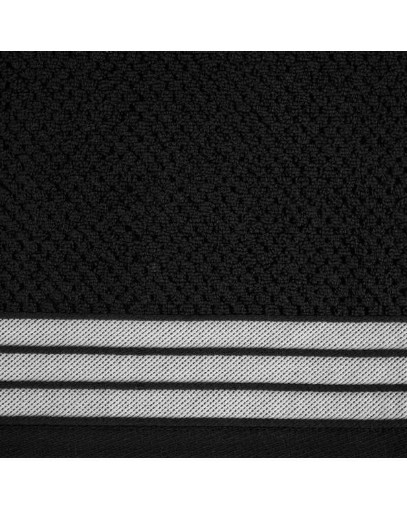 Ręcznik bawełna 70x140 Madlen czarny Eurofirany