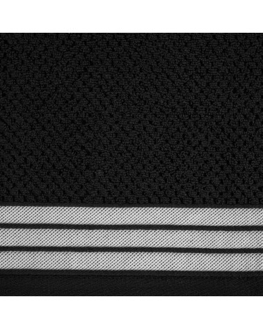 Ręcznik bawełna 70x140 Madlen czarny Eurofirany