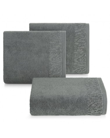 Ręcznik bawełna 30x50 Margo srebrny Eurofirany