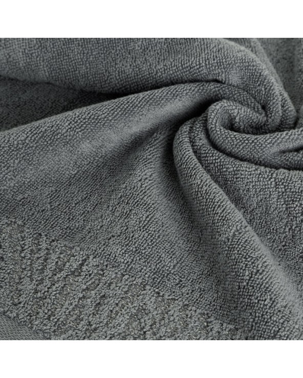 Ręcznik bawełna 50x90 Margo srebrny Eurofirany