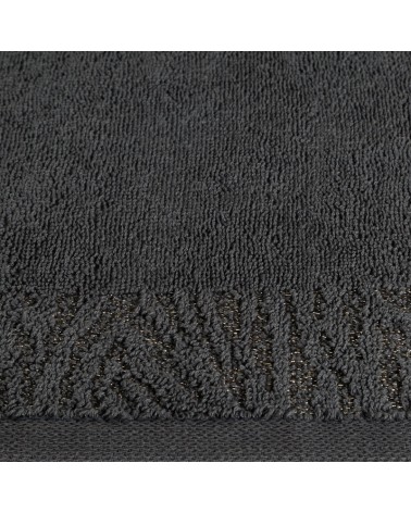 Ręcznik bawełna 50x90 Margo stalowy Eurofirany