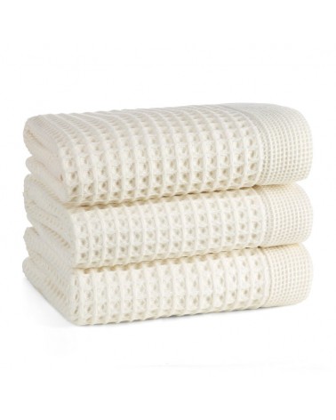 Ręcznik bawełna 90x150 Melo kremowy Eurofirany