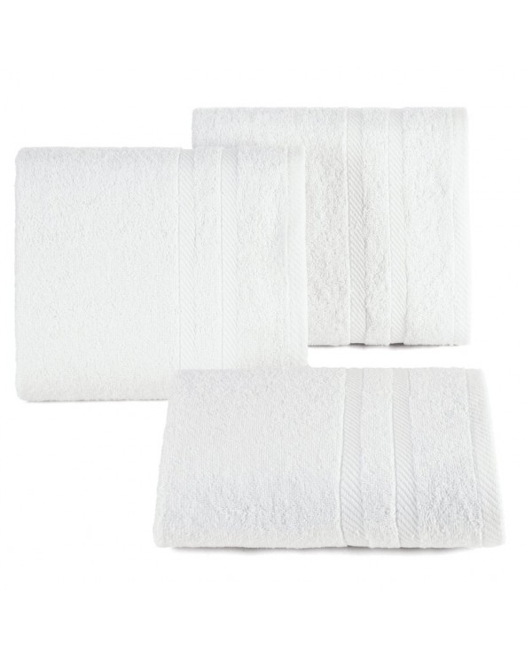 Ręcznik bawełna 50x90 Milo biały Eurofirany