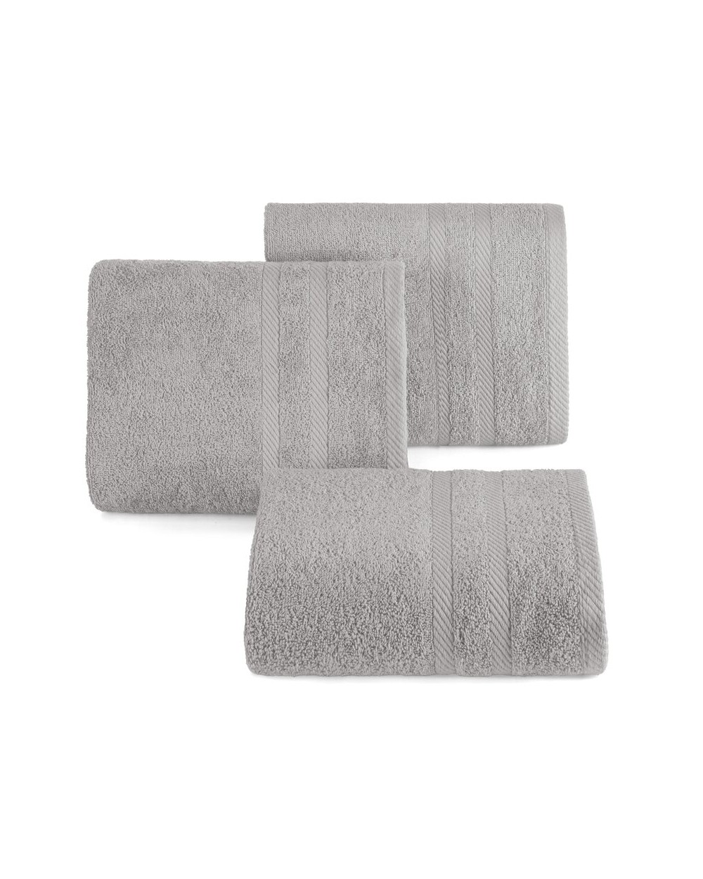 Ręcznik bawełna 100x150 Milo srebrny Eurofirany