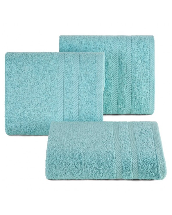 Ręcznik bawełna 100x150 Milo jasnoniebieski Eurofirany