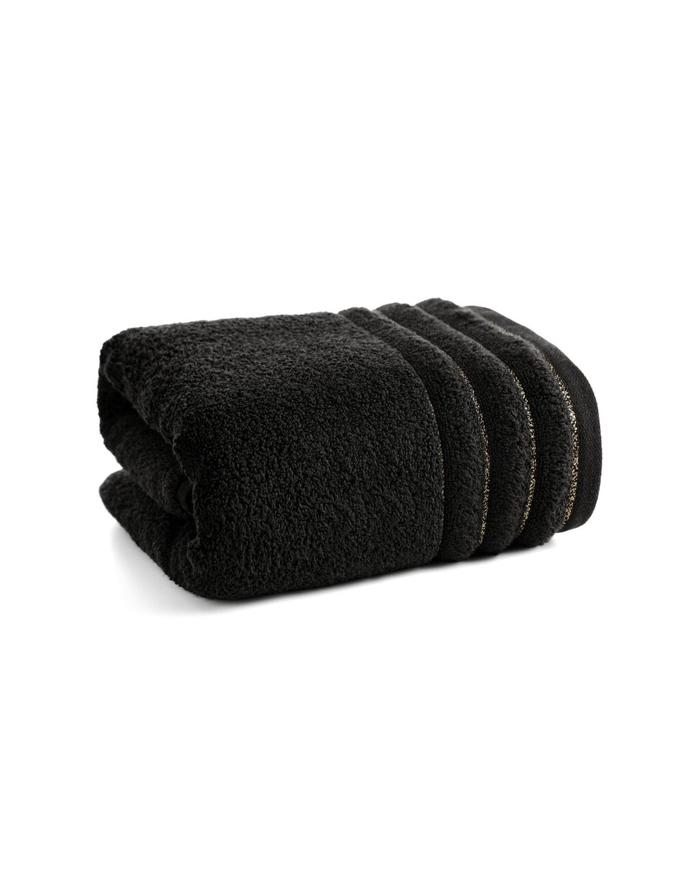 Ręcznik bawełna 50x90 Nadine czarny Eurofirany