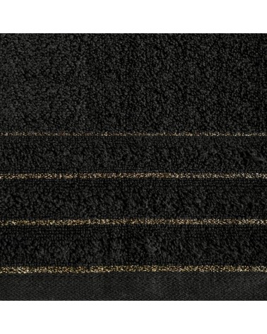 Ręcznik bawełna 50x90 Nadine czarny Eurofirany