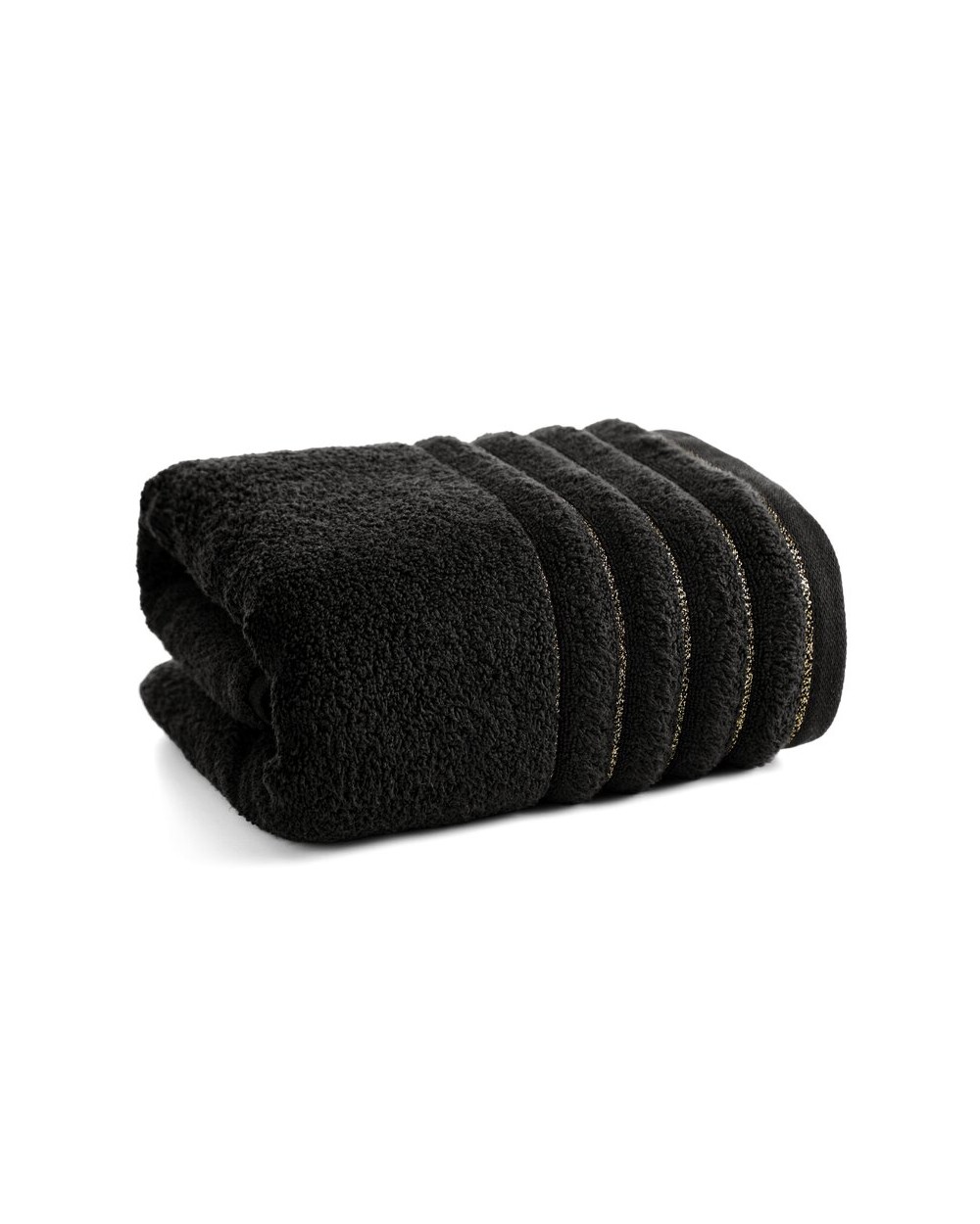 Ręcznik bawełna 70x140 Nadine czarny Eurofirany