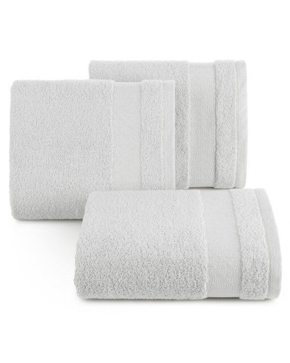 Ręcznik bawełna 50x90 Nessy srebrny Eurofirany