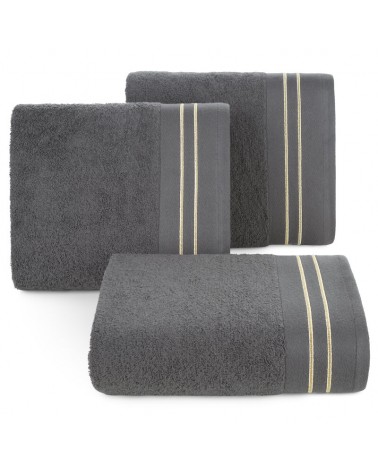 Ręcznik bawełna 50x90 Olivia stalowy Eurofirany
