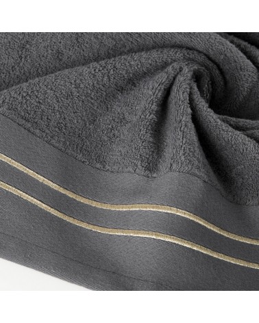 Ręcznik bawełna 50x90 Olivia stalowy Eurofirany