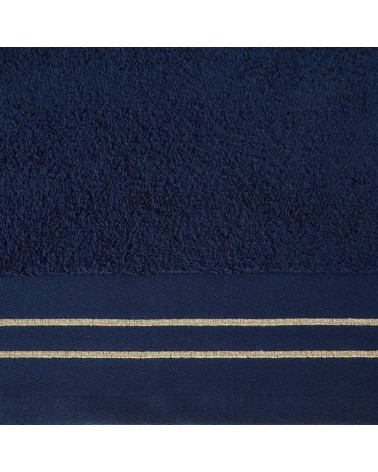 Ręcznik bawełna 50x90 Olivia granatowy Eurofirany