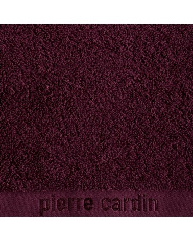 Ręcznik bawełna 30x50 Pierre Cardin Evi burgundowy Eurofirany