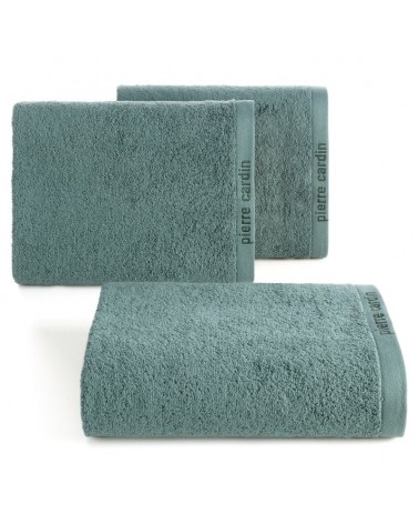 Ręcznik bawełna 30x50 Pierre Cardin Evi ciemnomiętowy Eurofirany