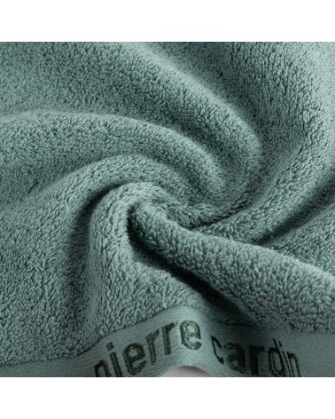 Ręcznik bawełna 30x50 Pierre Cardin Evi ciemnomiętowy Eurofirany