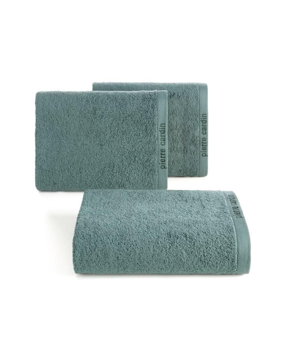 Ręcznik bawełna 50x90 Pierre Cardin Evi ciemnomiętowy Eurofirany