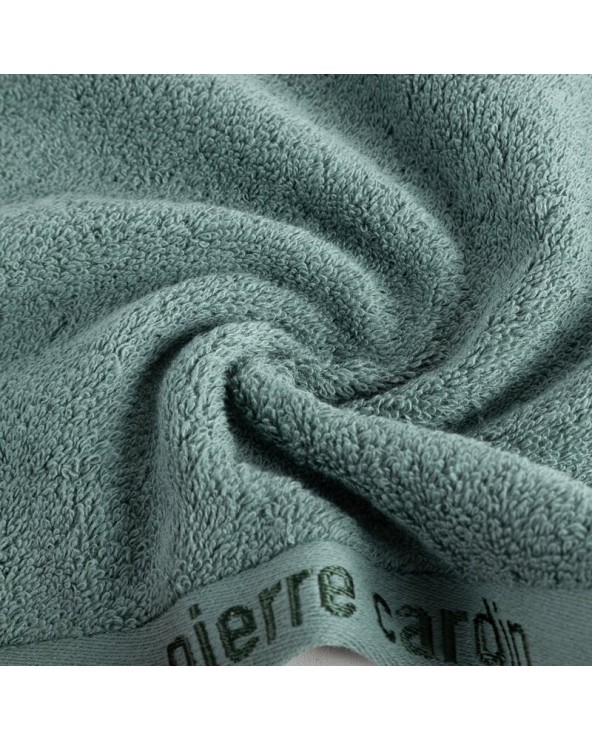 Ręcznik bawełna 50x90 Pierre Cardin Evi ciemnomiętowy Eurofirany