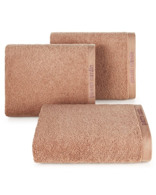 Ręcznik bawełna 70x140 Pierre Cardin Evi ciemnopudrowy Eurofirany