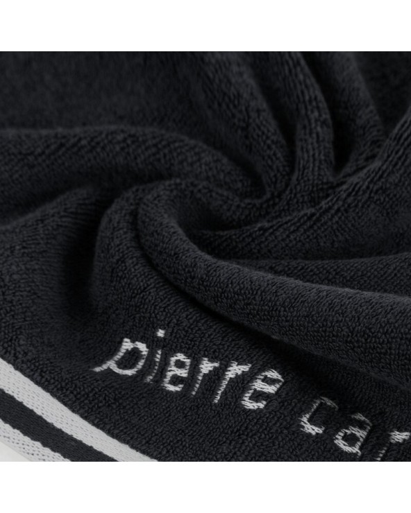 Ręcznik bawełna 30x50 Pierre Cardin Rocco czarny Eurofirany