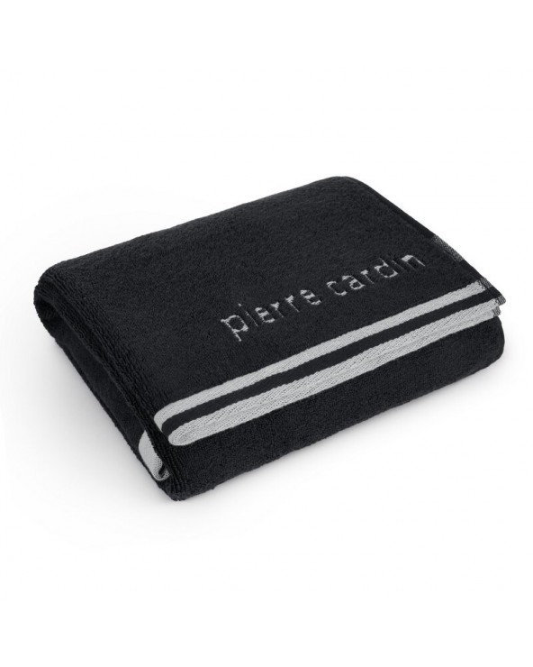 Ręcznik bawełna 70x140 Pierre Cardin Rocco czarny Eurofirany
