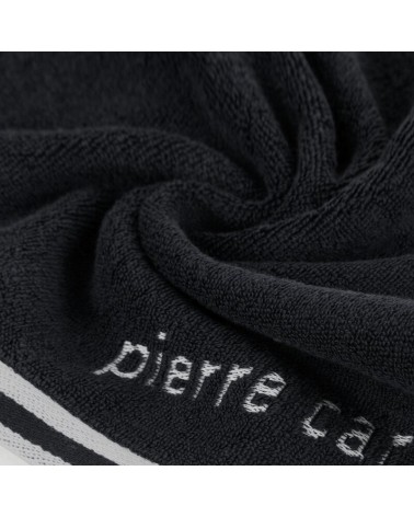 Ręcznik bawełna 70x140 Pierre Cardin Rocco czarny Eurofirany