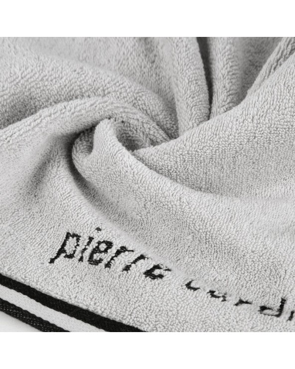 Ręcznik bawełna 30x50 Pierre Cardin Rocco srebrny Eurofirany