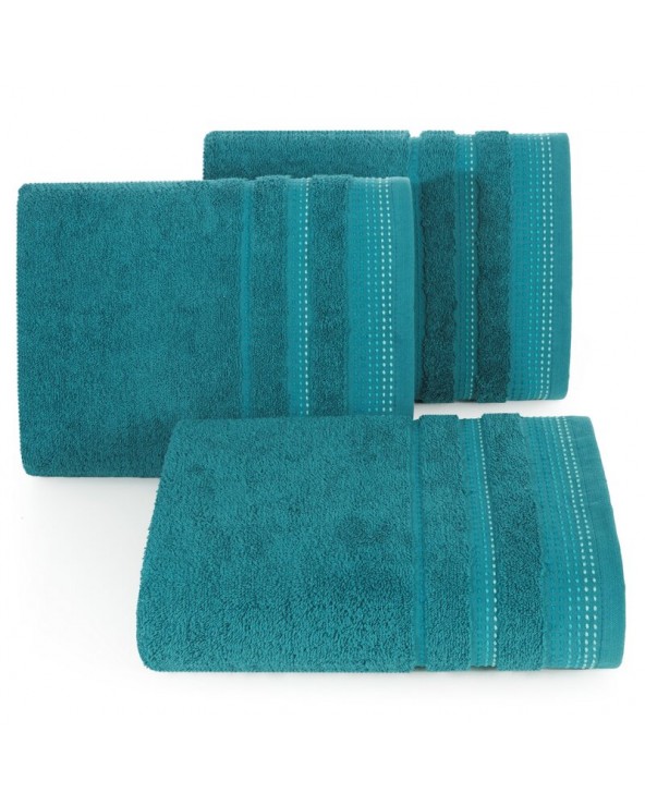 Ręcznik bawełna Pola 70x140 ciemnoturkusowy Eurofirany