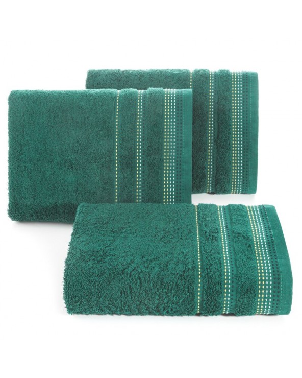 Ręcznik bawełna Pola 50x90 ciemnozielony Eurofirany