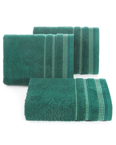 Ręcznik bawełna Pola 50x90 ciemnozielony Eurofirany