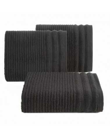 Ręcznik bawełna 30x50 Sammy czarny Eurofirany