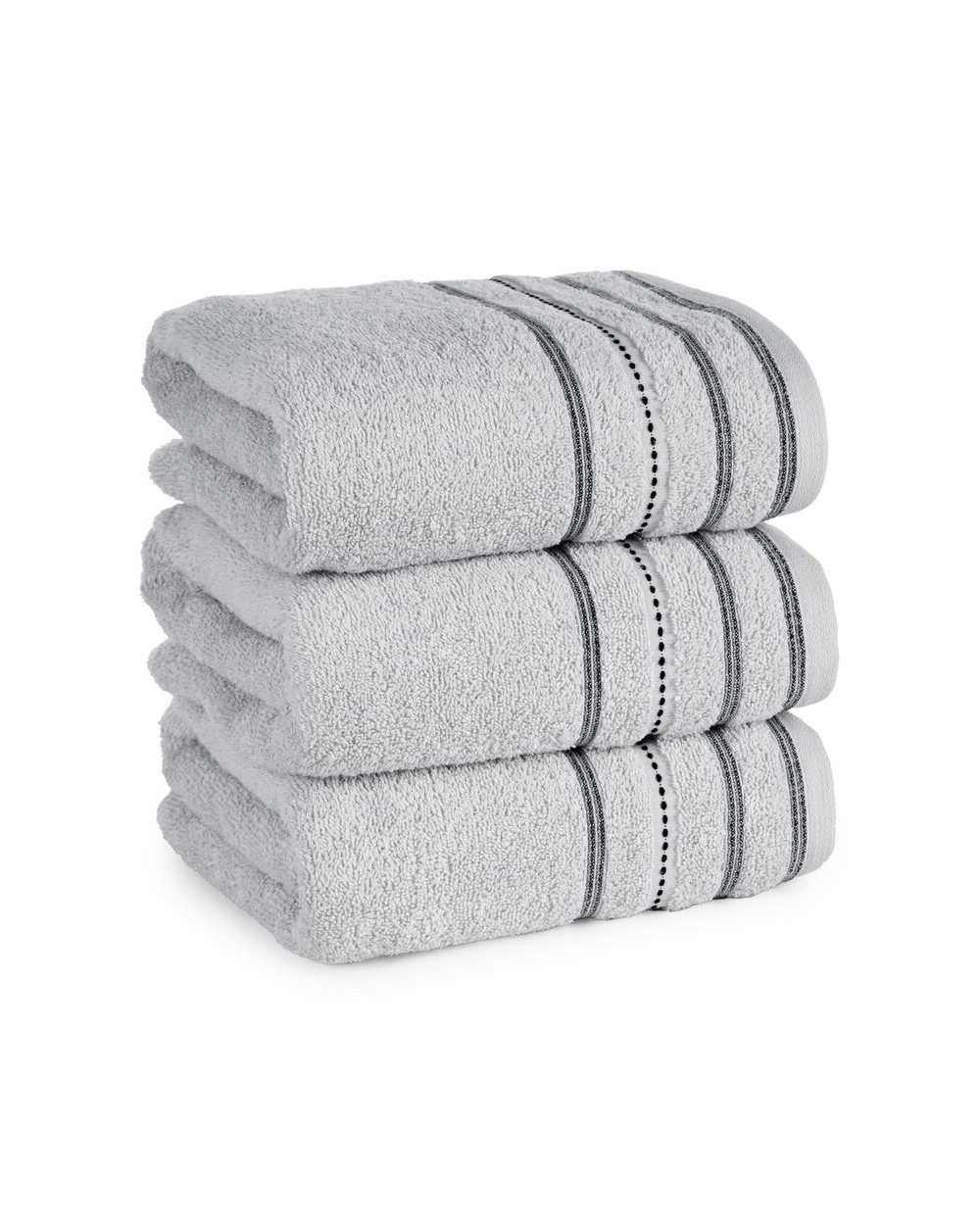 Ręcznik bawełna 30x50 Vento srebrny Eurofirany