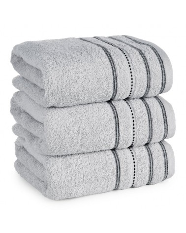 Ręcznik bawełna 70x140 Vento srebrny Eurofirany