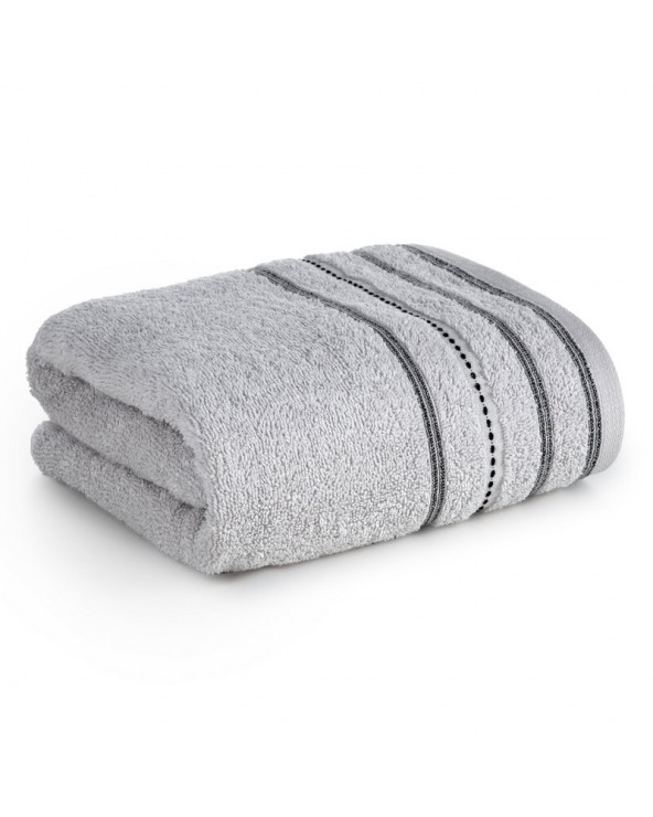 Ręcznik bawełna 70x140 Vento srebrny Eurofirany