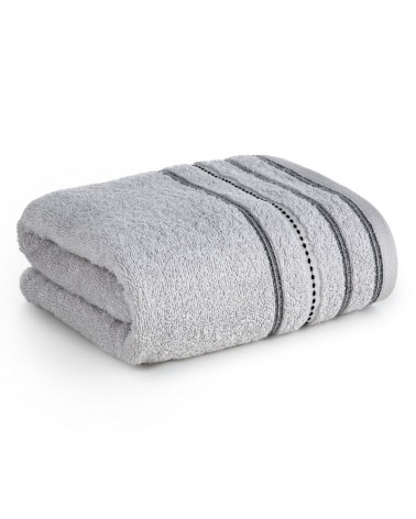 Ręcznik bawełna 70x140 Vento srebrny Eurofirany