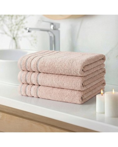 Ręcznik bawełna 30x50 Vento pudrowy Eurofirany