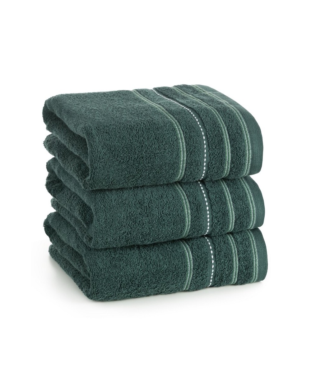 Ręcznik bawełna 30x50 Vento ciemnozielony Eurofirany
