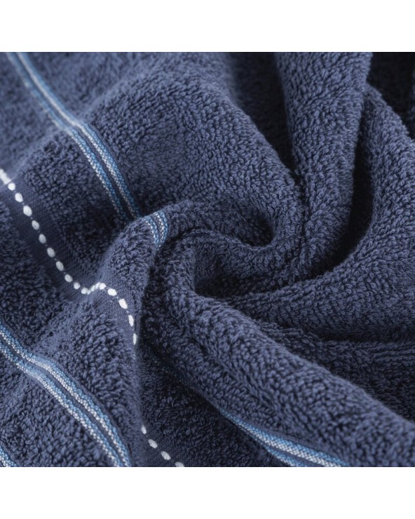 Ręcznik bawełna 30x50 Vento granatowy Eurofirany